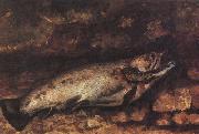 Gustave Courbet The Trout USA oil painting artist